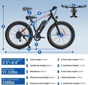 Read more about the article 500W Brushless Motor Electric Bike Review