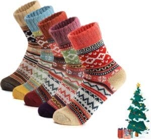 Read more about the article besky Womens Socks Winter Wool Socks Cozy Knit Warm Winter Socks Review