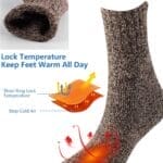 Jeasona Warm Winter Wool Socks Review