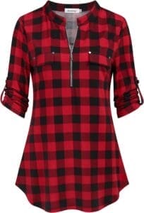Read more about the article Ninedaily Women’s Plaid Shirts Review