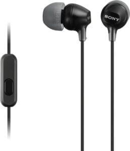 Read more about the article Sony MDREX15AP In-Ear Earbud Headphones with Mic Black Review