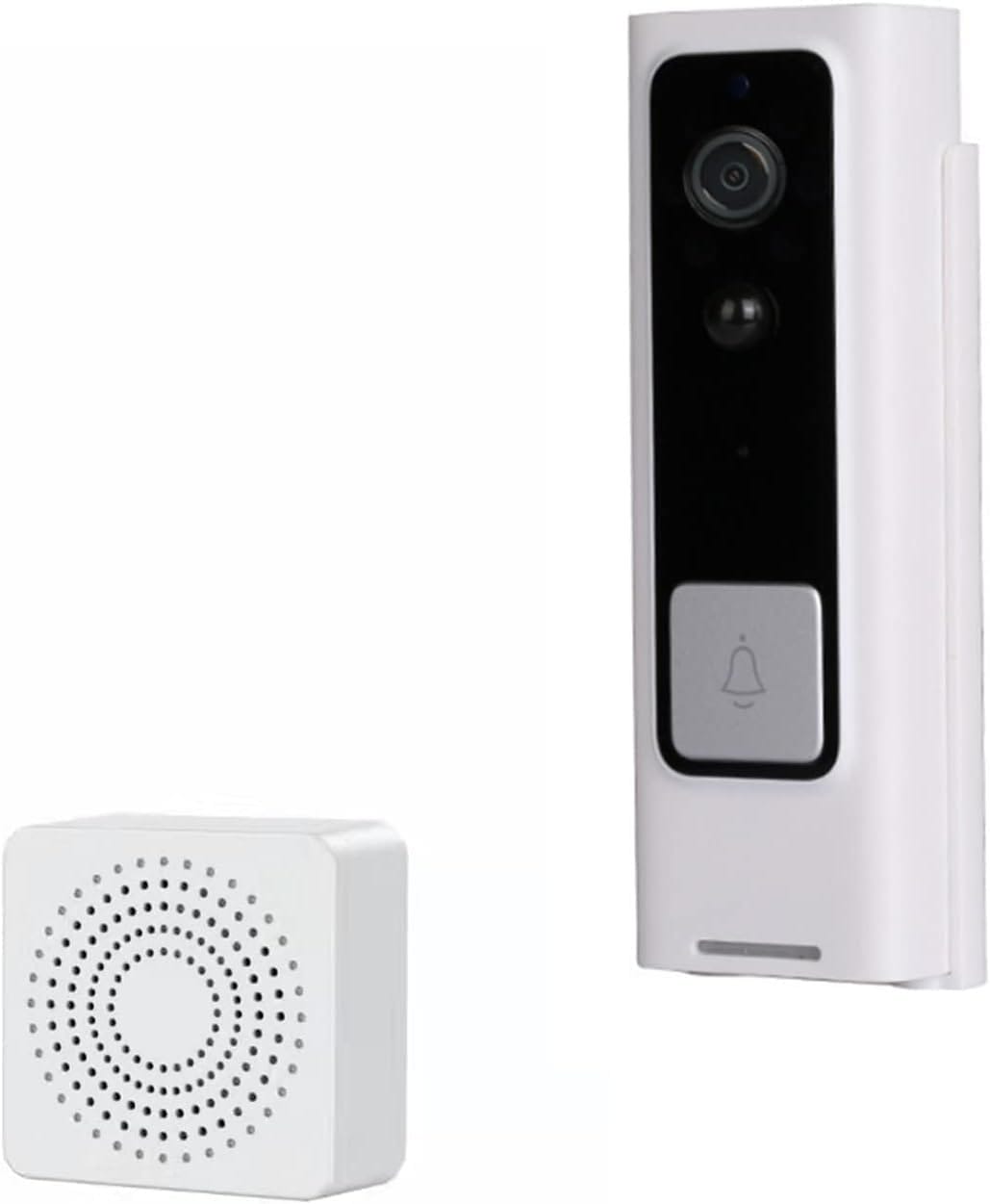 Doorbell Camera Wireless with HD Video, 70° View, Electrical Equipment, Video Doorbell with Night Vision,Two Way Audio, Motion Detection, Home Security System, WiFi Doorbell