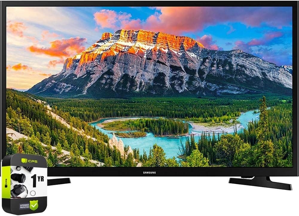 SAMSUNG UN32N5300AFXZA 32 inch 1080p Smart LED TV Black Bundle with 1 YR CPS Enhanced Protection Pack
