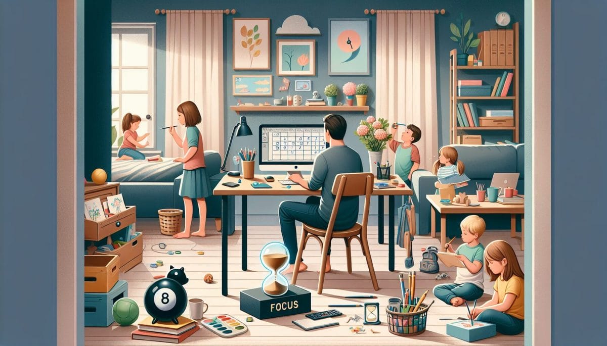 Creating A Productive Workspace At Home: Setting Boundaries And Maintaining Focus With Children Around