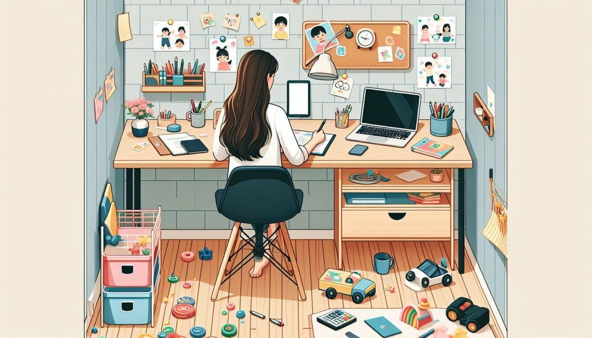 Creating A Productive Workspace At Home: Setting Boundaries And Maintaining Focus With Children Around