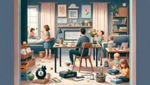 Read more about the article Creating A Productive Workspace At Home: Setting Boundaries And Maintaining Focus With Children Around