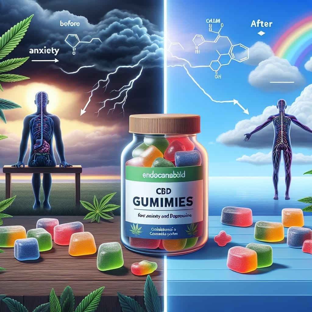How CBD Gummies Can Help with Anxiety and Depression