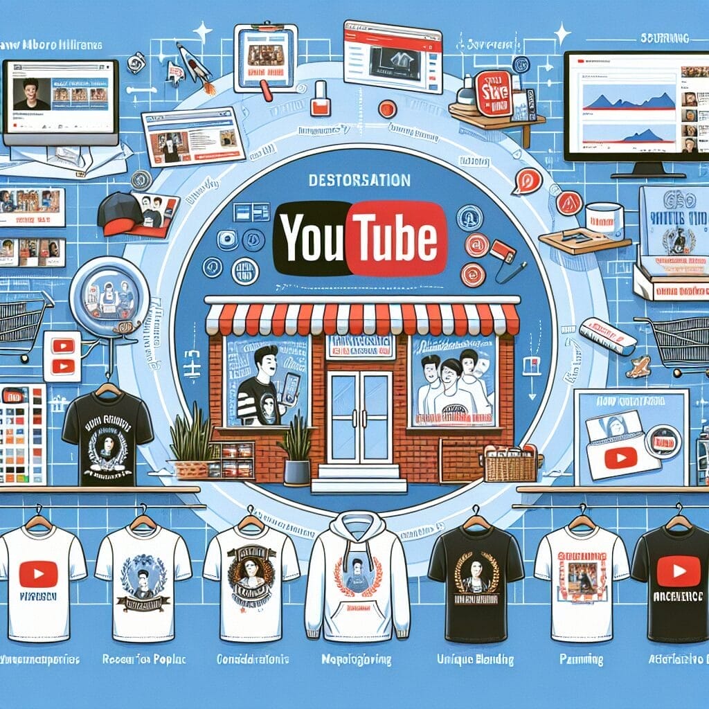 Read more about the article How to Build a Lucrative YouTube Merch Store
