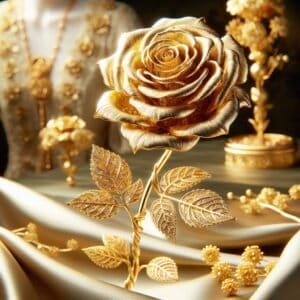 Read more about the article Romantic 24k Gold Rose Gift for Wife