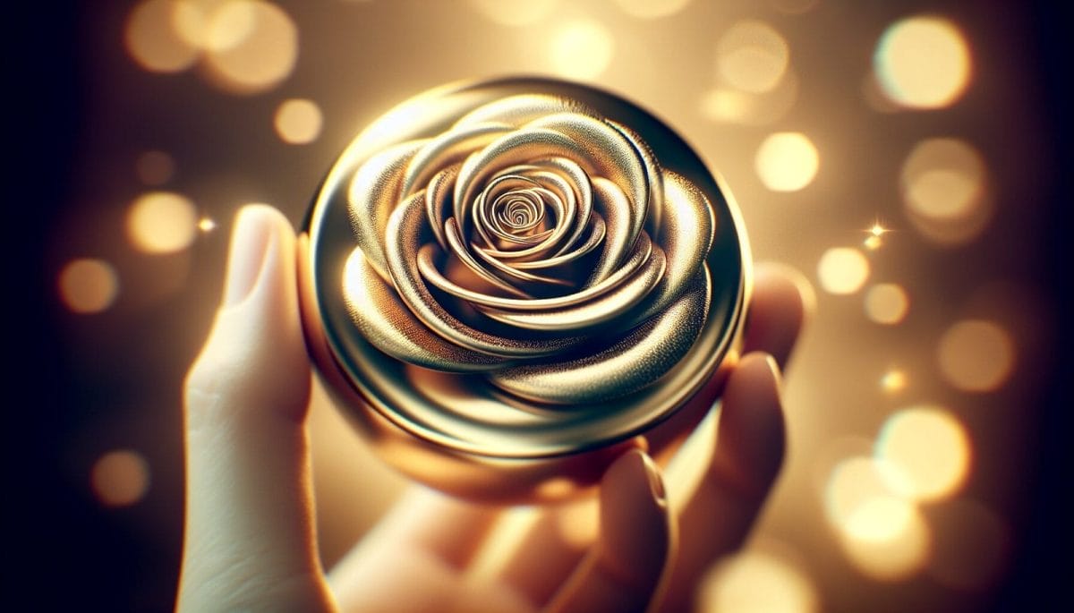 Best Friend Gift: Stunning 24k Gold Rose
