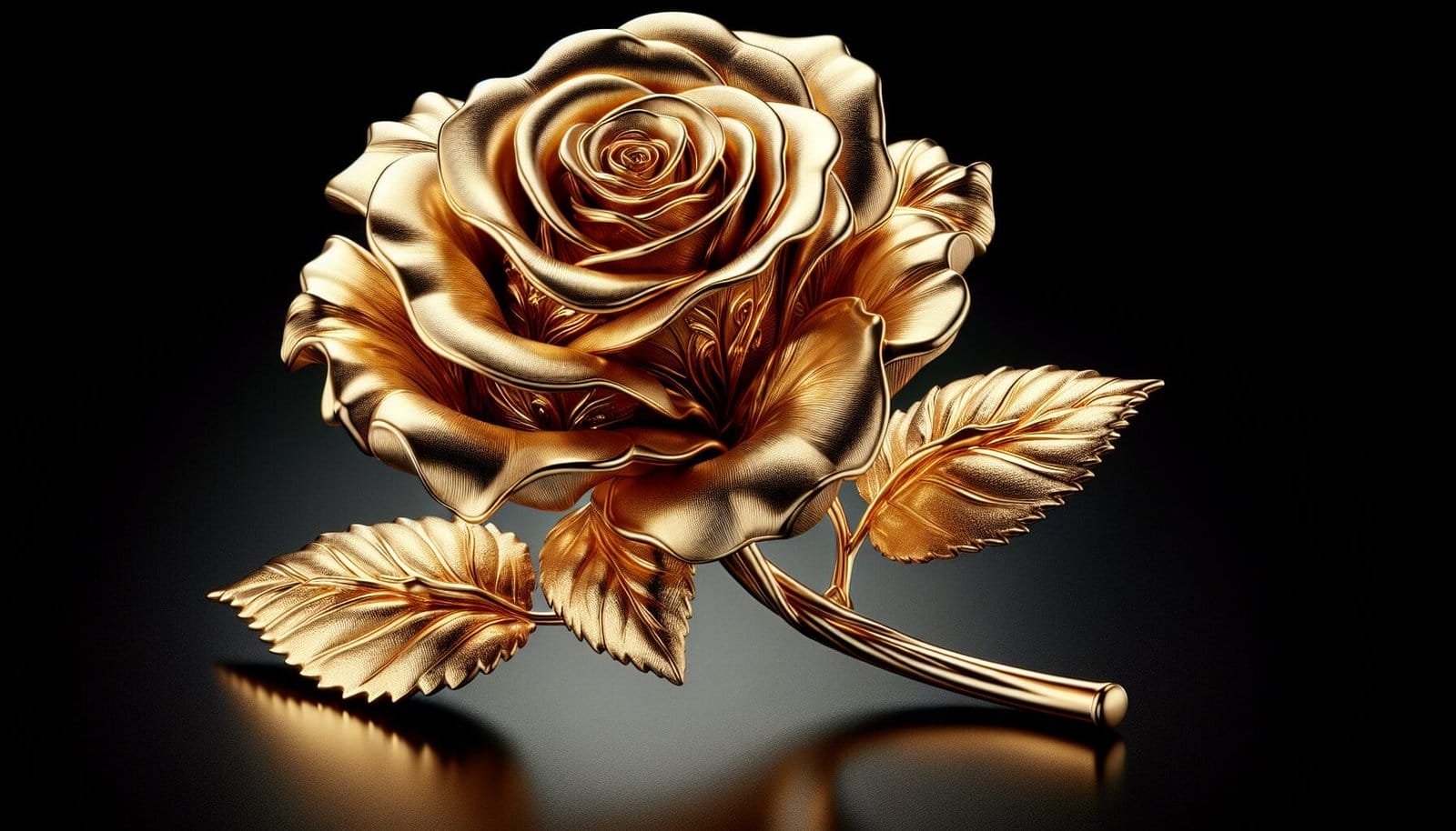 You are currently viewing Celebrate Your Love with a 24k Gold Rose
