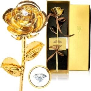 Read more about the article Exquisite 24k Gold Rose, the Perfect Gift for Your Fiancé