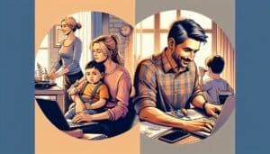 Read more about the article Finding Joy In The Chaos: Celebrating The Unique Advantages Of Remote Work For Parents, Despite The Challenges