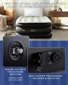 Read more about the article Comparing iDOO vs. OlarHike: Luxury vs. Twin Inflatable Air Mattress